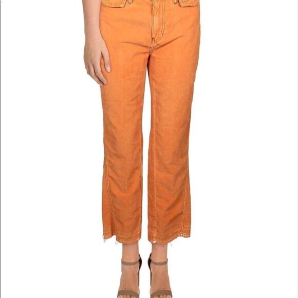 Free People Corduroy Straight Leg Pants - Picture 1 of 3